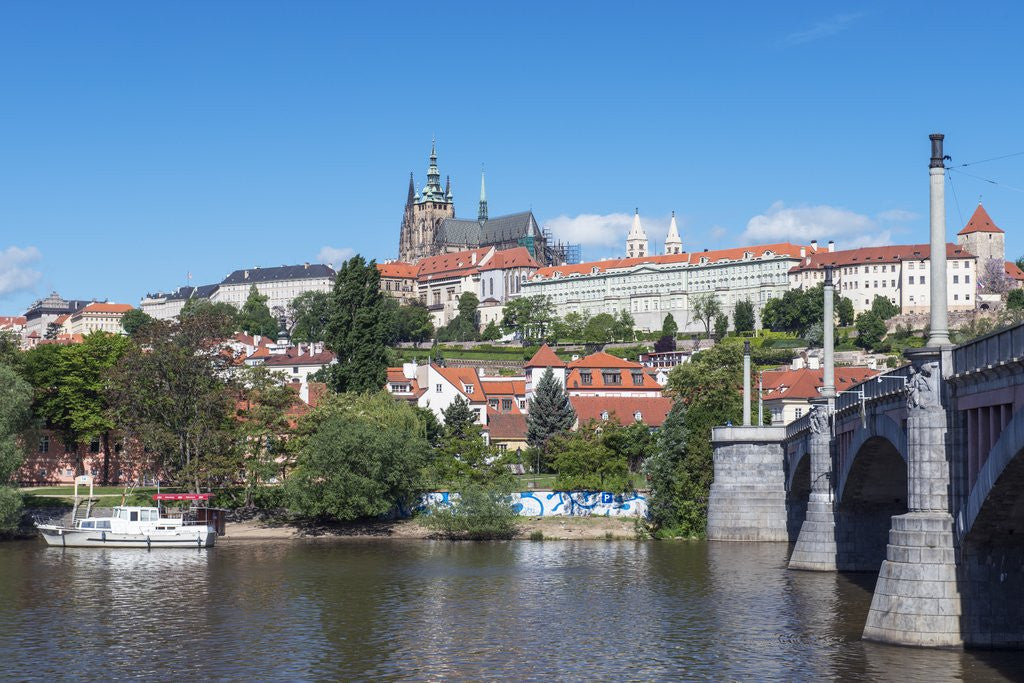Detail of Prague Castle by Anonymous