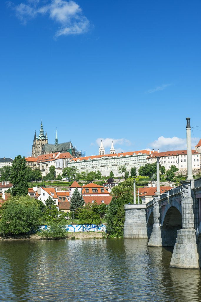 Detail of Prague Castle by Anonymous