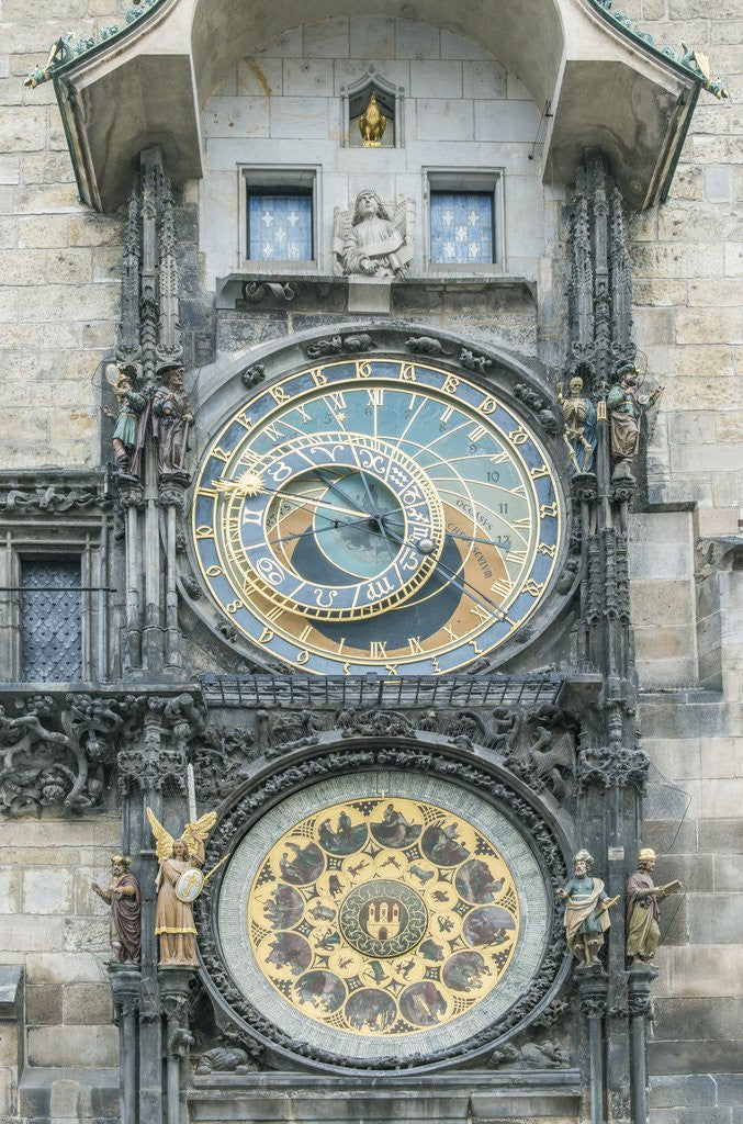 Detail of Astronomical Clock by Anonymous