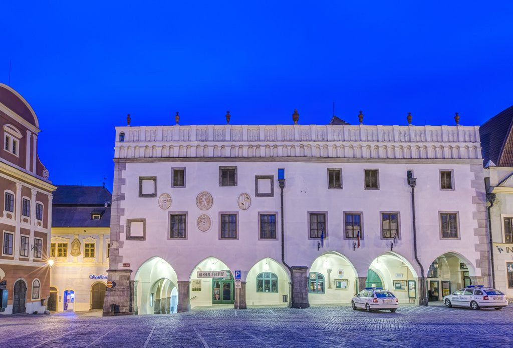 Detail of Chesky Krumlov Town Square by Anonymous