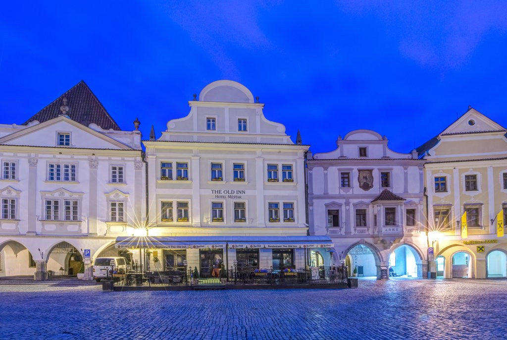 Detail of Chesky Krumlov Town Square by Anonymous