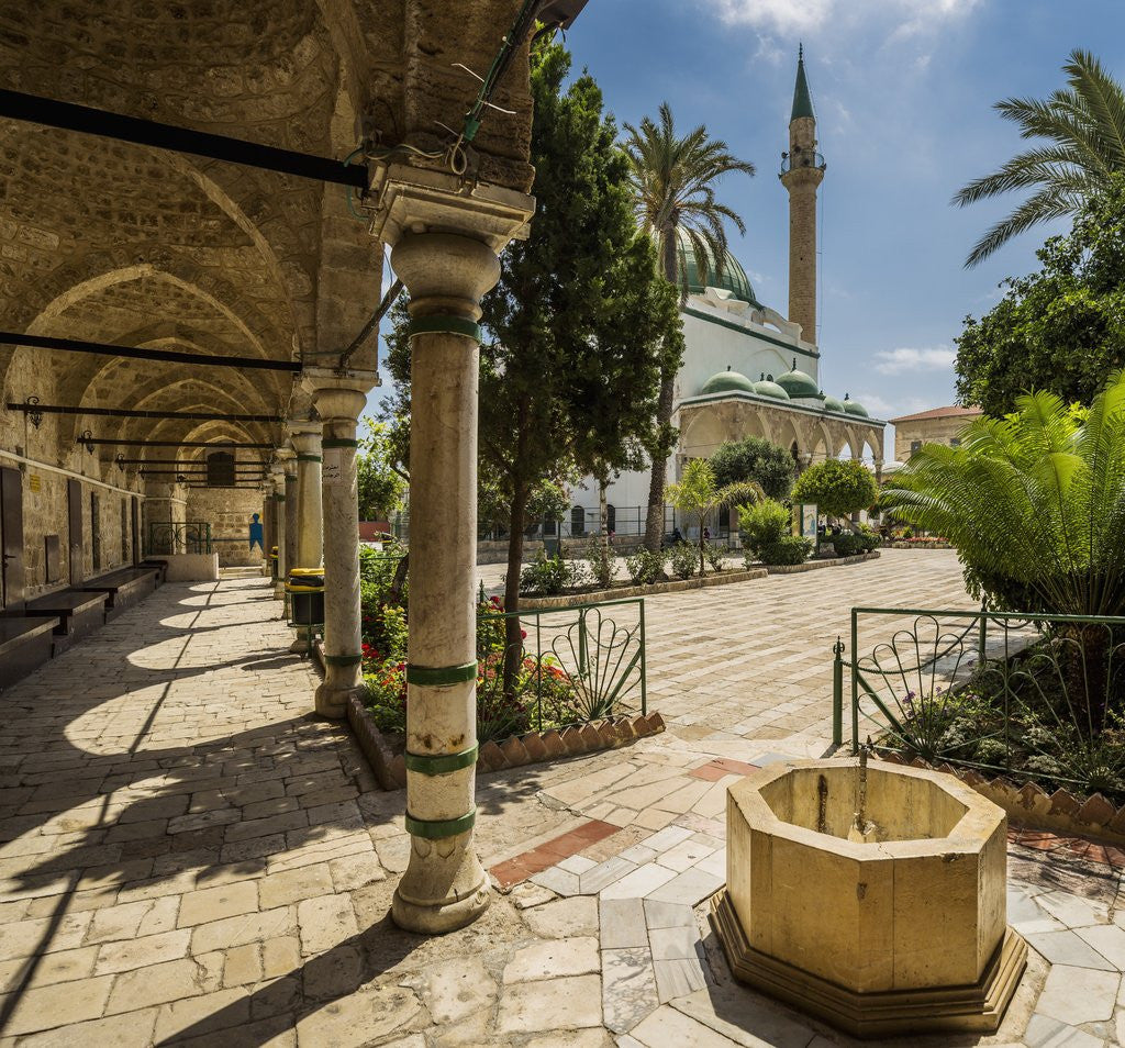 Detail of Al-Jazzar Mosque, the exterior by Anonymous