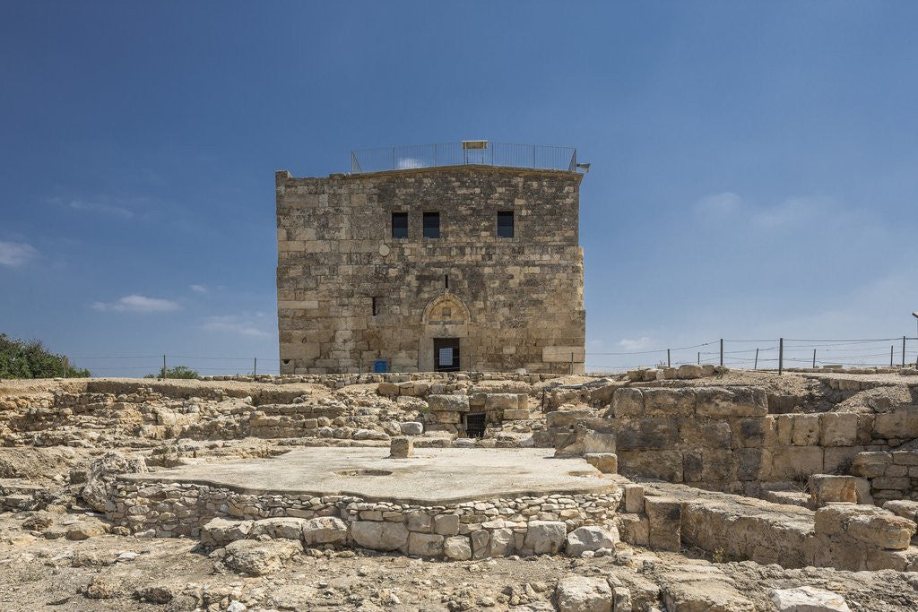Detail of Tzippori (or Sepphoris, or Zippori) National Park, the Crusader-Ottoman Fortress by Anonymous