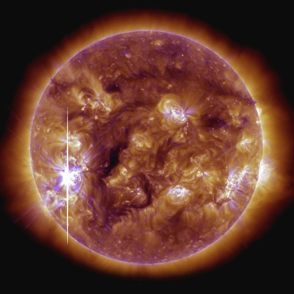 Detail of Large Solar Flare by Anonymous