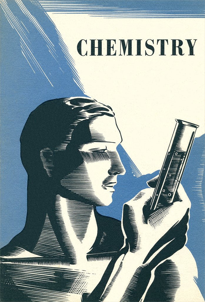 Detail of Chemistry Poster by Anonymous