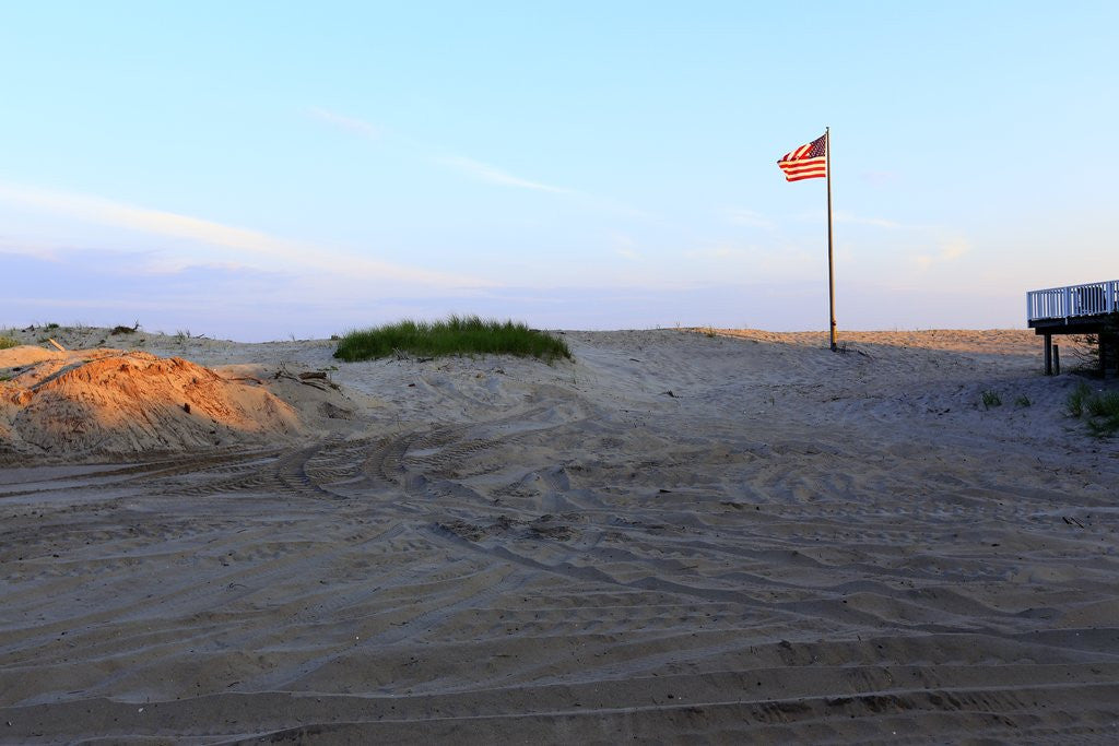 Detail of Fire island, Point O'Woods, Ocean side beach by Anonymous