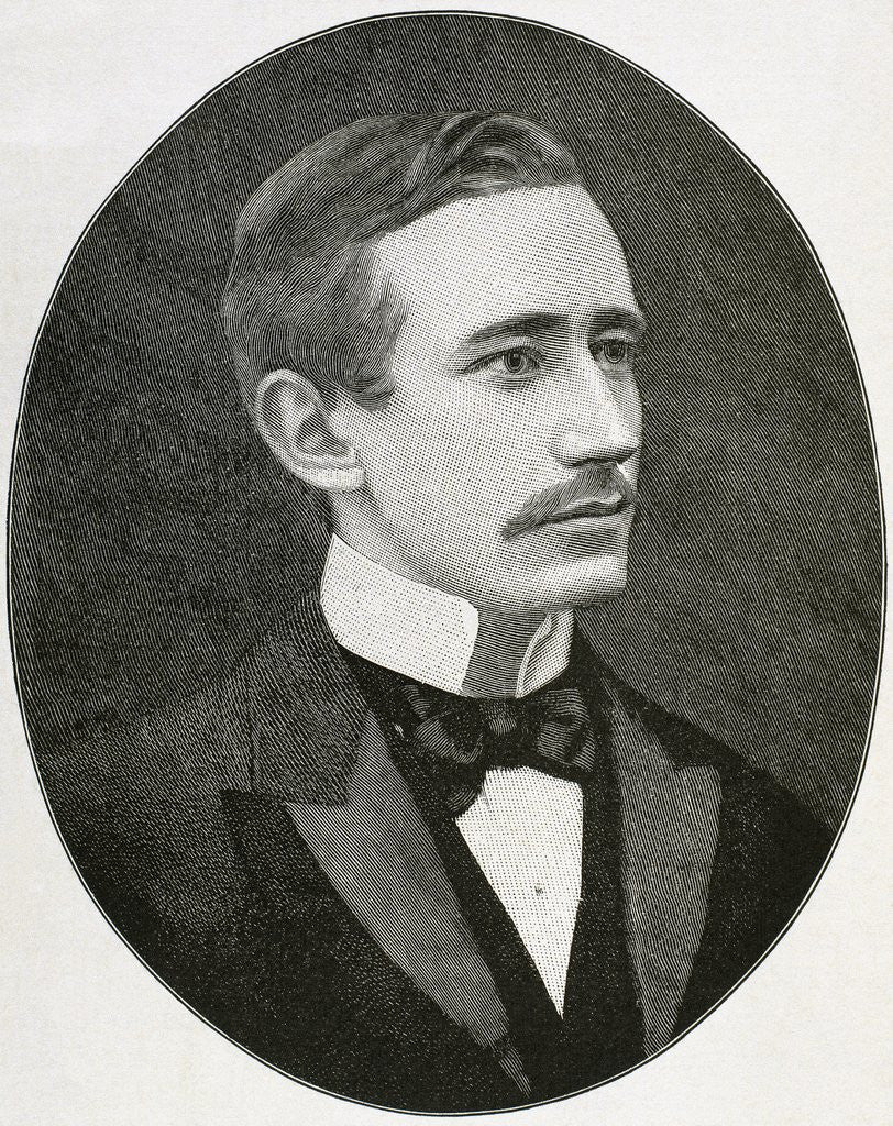 Detail of MARCONI, Guglielmo (1874-1937). Italian physicist. Nobel Prize in Physics in 1909. Engraving. by Anonymous