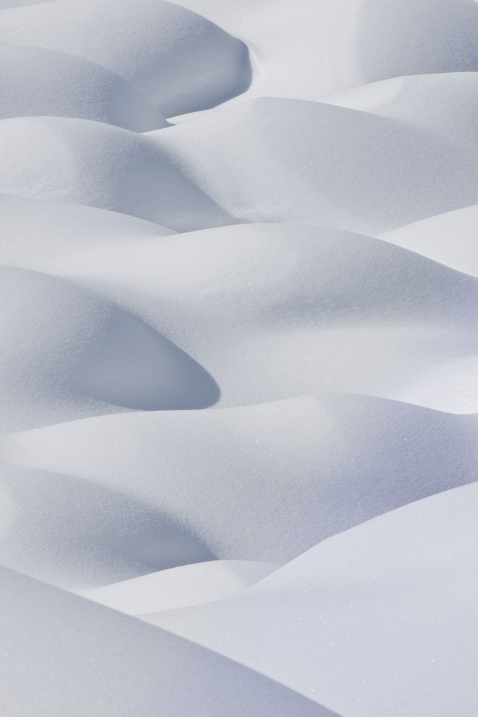 Detail of Snow Mounds by Anonymous