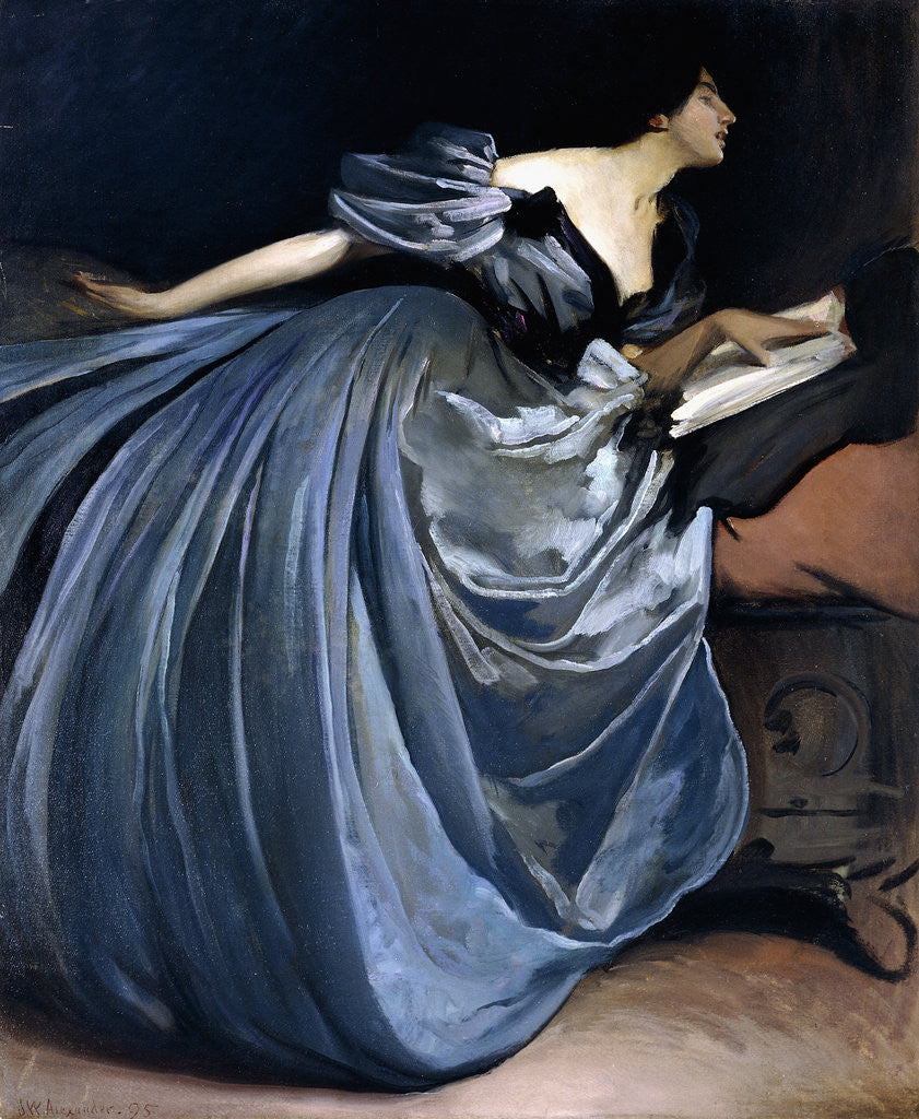 Detail of Alathea by John White Alexander