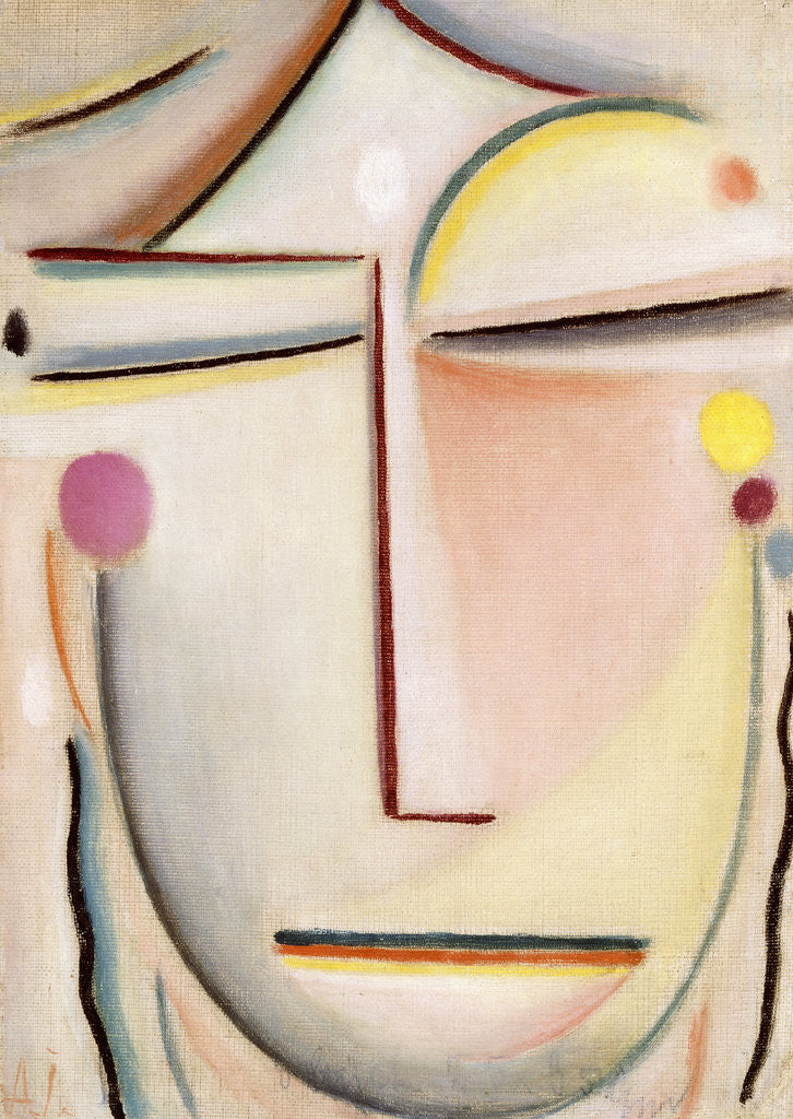 Detail of Abstract of a Head: Morning Light by Alexej Von Jawlensky
