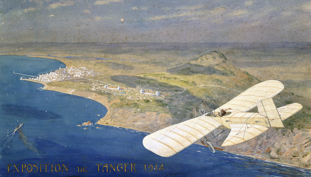 Detail of Exposition Tanger 1914 by Alfred Dufrat and Pierre Terre by Anonymous