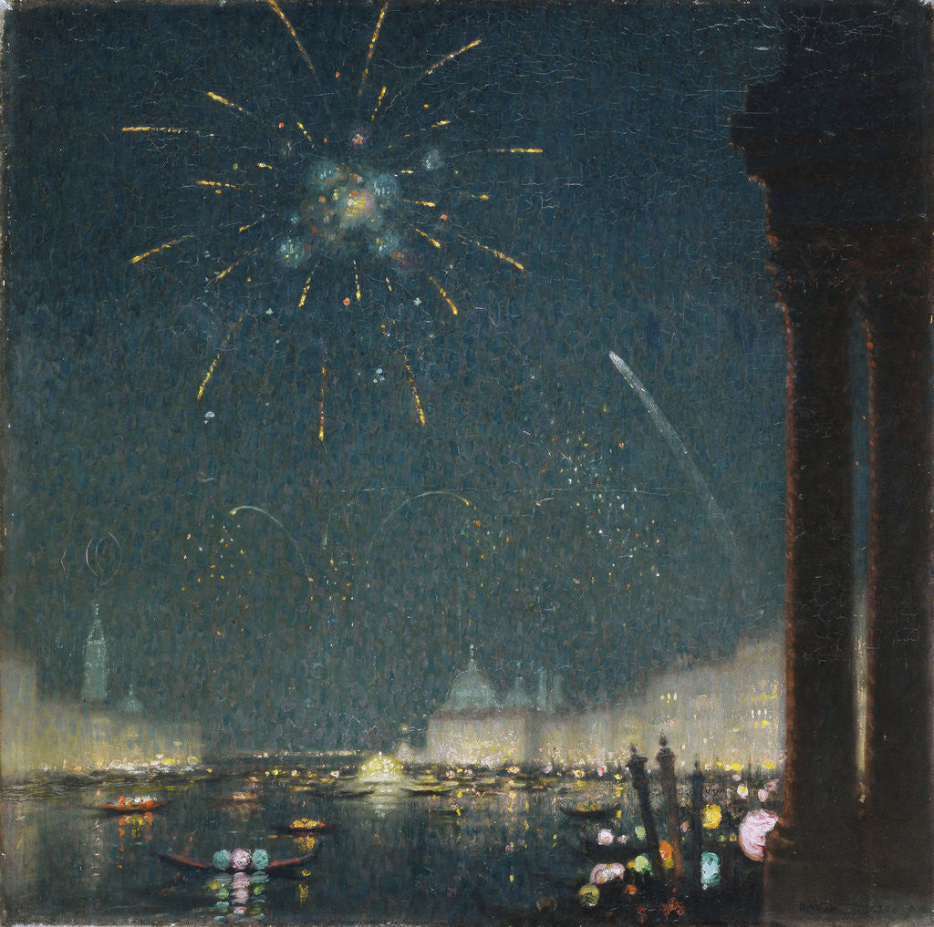 Detail of Venetian Carnival by David Ericson