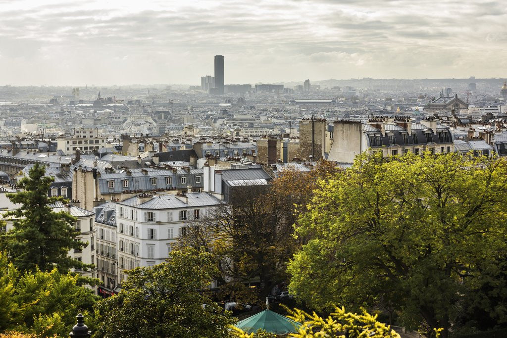Detail of View of the town from Montmartre hill by Anonymous
