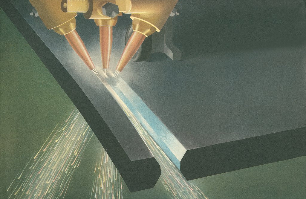 Detail of Flame Cutting Tool by Anonymous