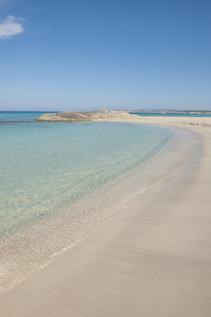 Detail of Balearic Islands - the beach Platja de sa Roqueta by Corbis