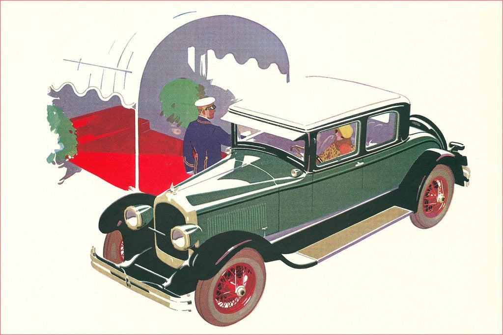 Detail of 1920s Automobile by Anonymous