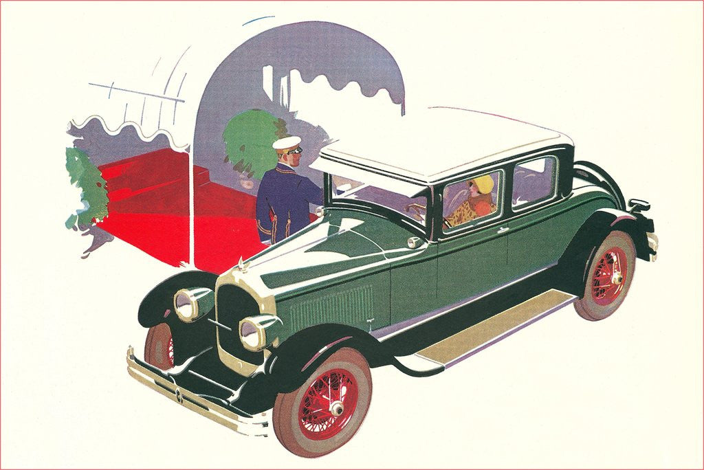 Detail of 1920s Automobile by Corbis