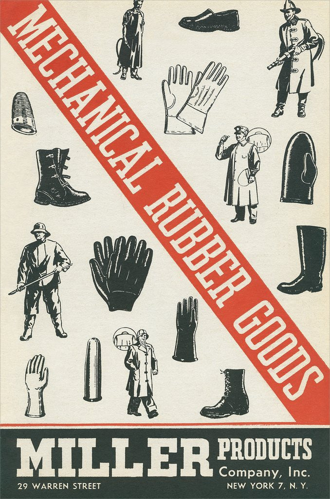 Detail of Mechanical Rubber Goods by Anonymous