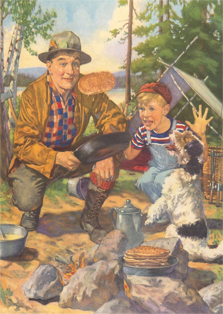 Detail of Campfire Flapjacks by Anonymous