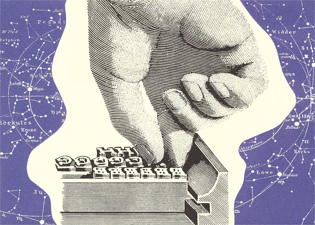 Detail of Moveable Type by Anonymous