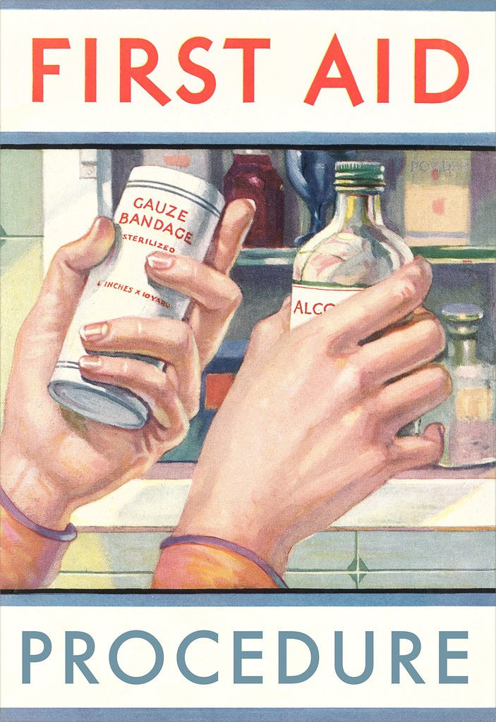 Detail of First Aid Procedure by Anonymous