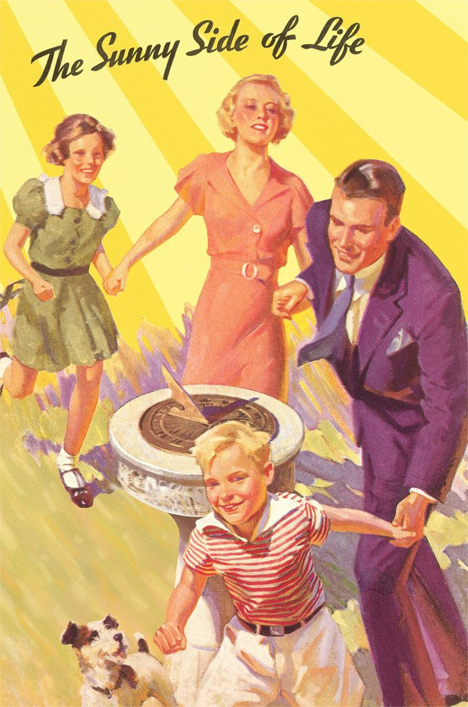 Detail of The Sunny Side of Life by Anonymous