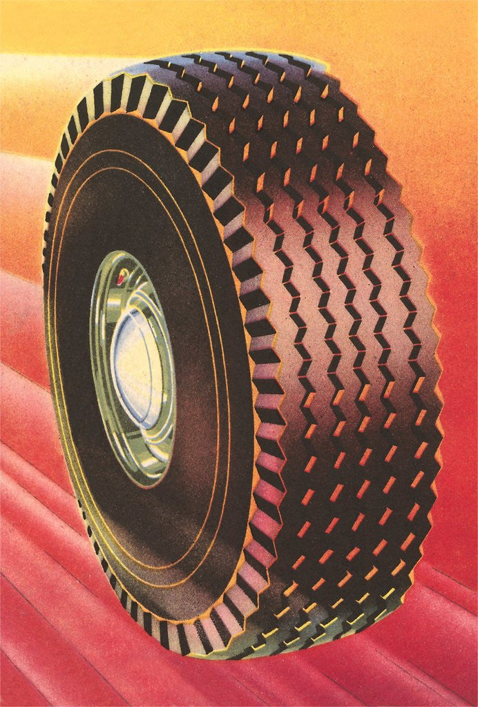 Detail of Tire by Anonymous