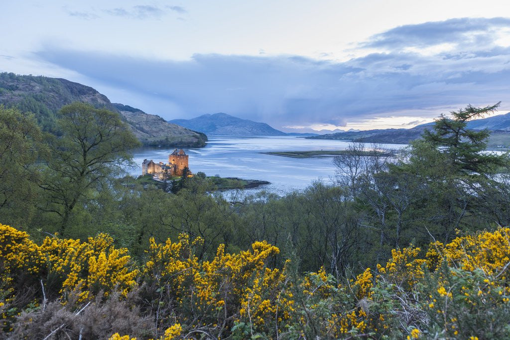 Detail of Eilean Donan Castle, on Loch Duich by Anonymous