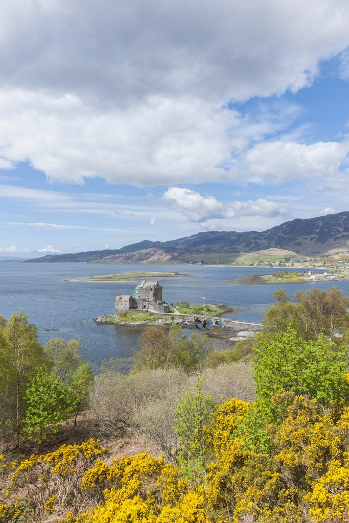 Detail of Eilean Donan Castle, on Loch Duich by Anonymous
