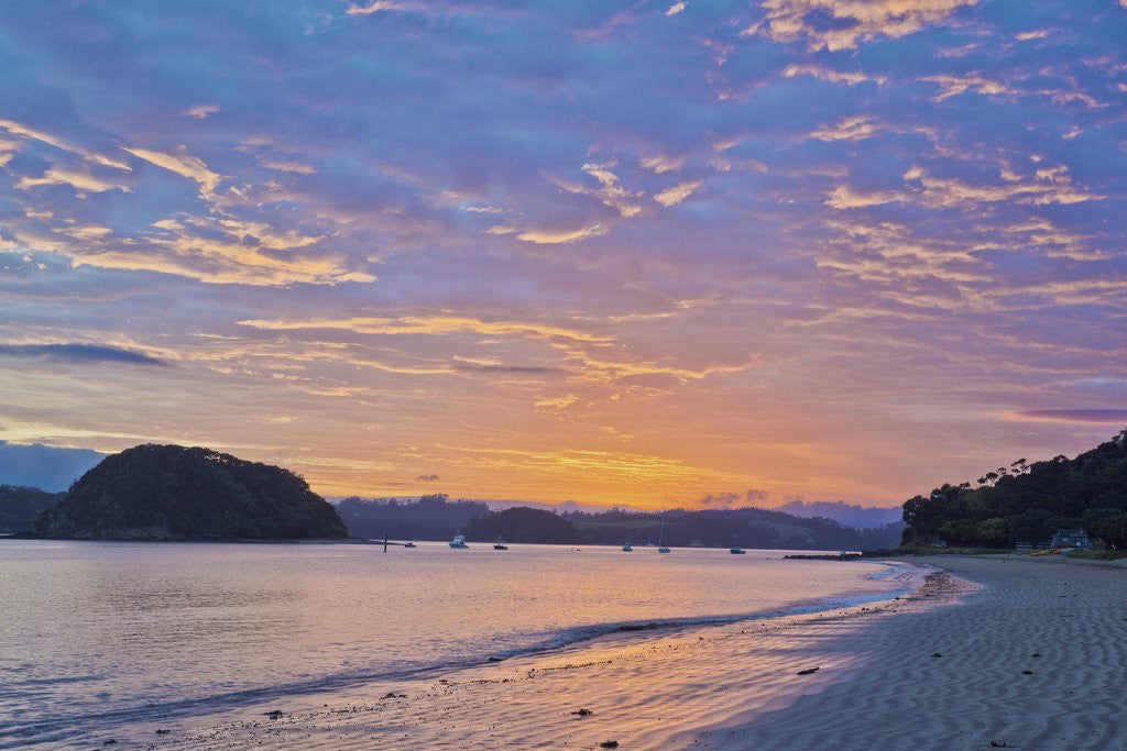 Detail of Bay of Islands Sunrise by Anonymous