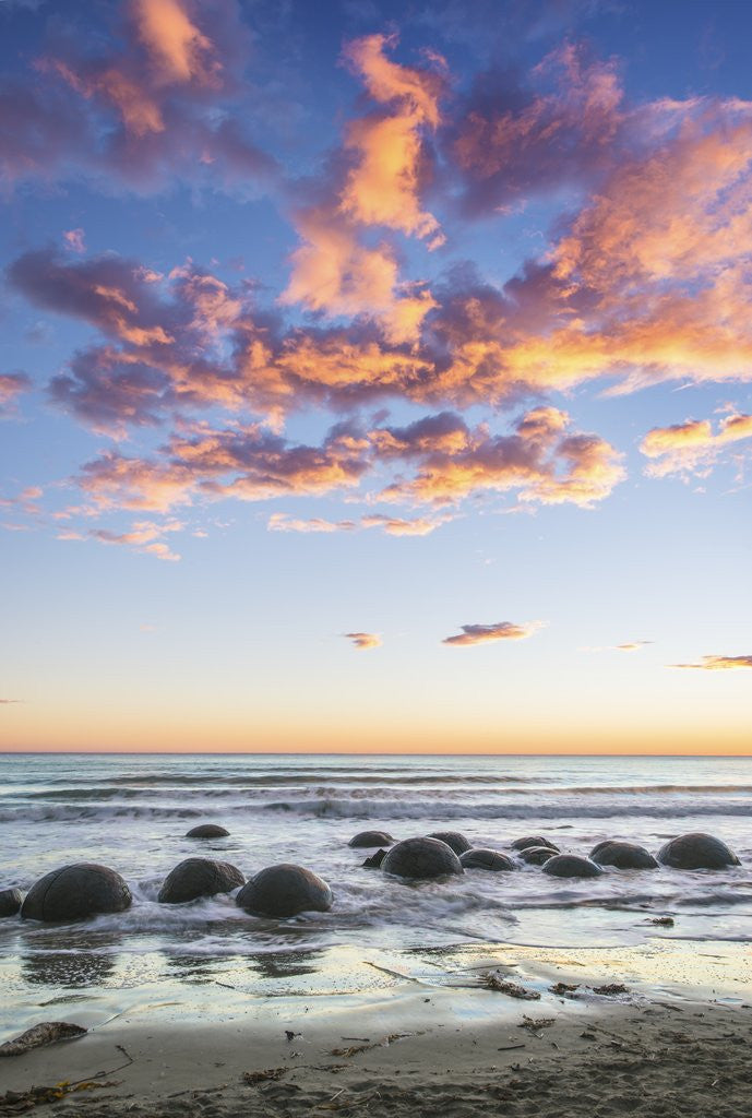 Detail of Moeraki Boulders Dawn by Anonymous