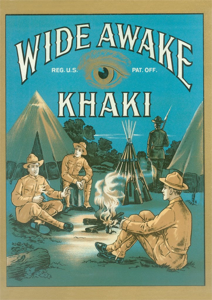 Detail of Wide Awake Khaki Uniforms Ad by Anonymous