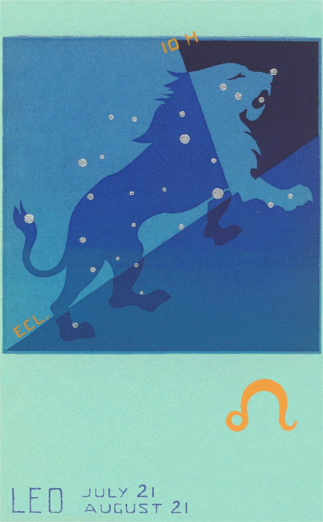 Detail of Leo, The Lion by Anonymous