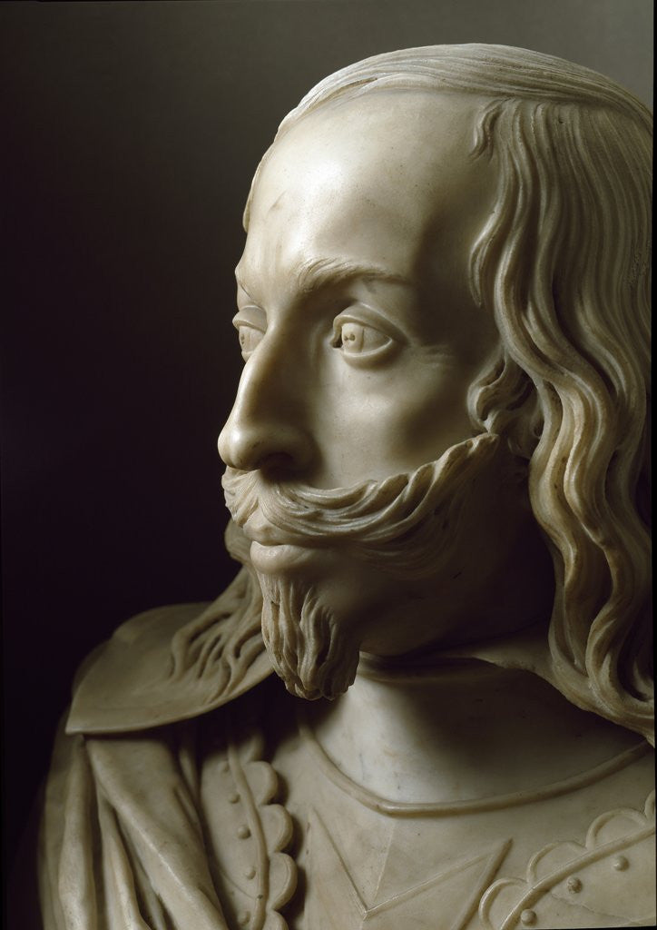 Detail of Ludovico da Verrazzano, Marble sculpture by Anonymous