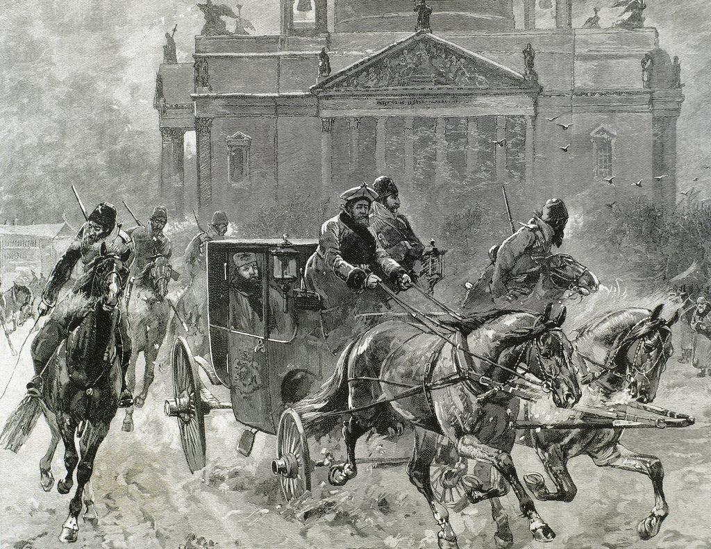 Detail of Alexander III (1845-1894). Tsar of Russia. by Anonymous