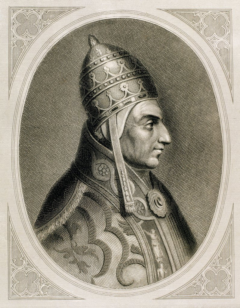 Detail of Pius II (1405-1464). Italian pope. by Anonymous