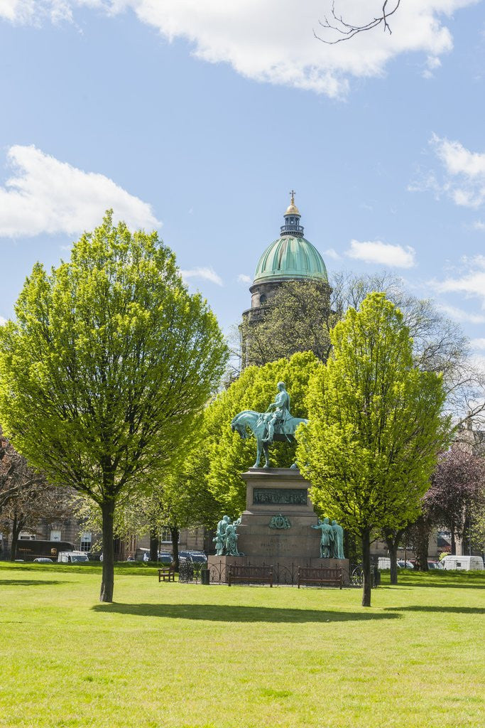 Detail of Albert Memorial monument in Charlotte square by Anonymous