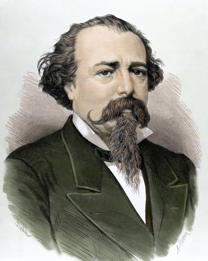Detail of Lopez de Ayala, Adelardo (1828-1879). Poet, playwright and Spanish politician. by Anonymous