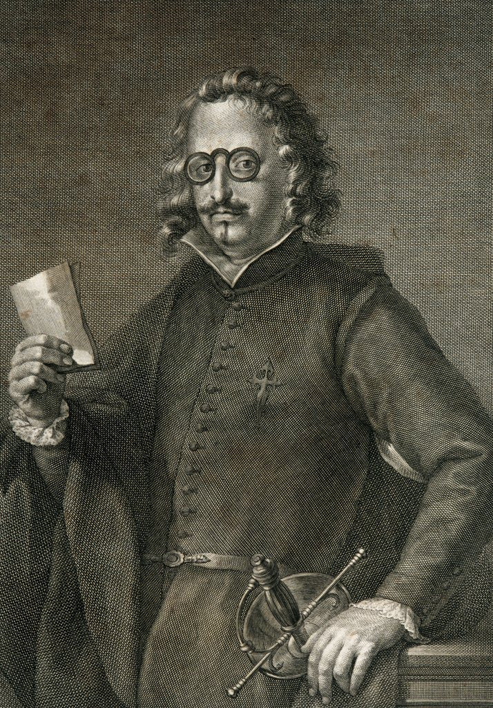 Detail of Quevedo y Villegas, Francisco de (1580-1645). Spanish writer. by Anonymous