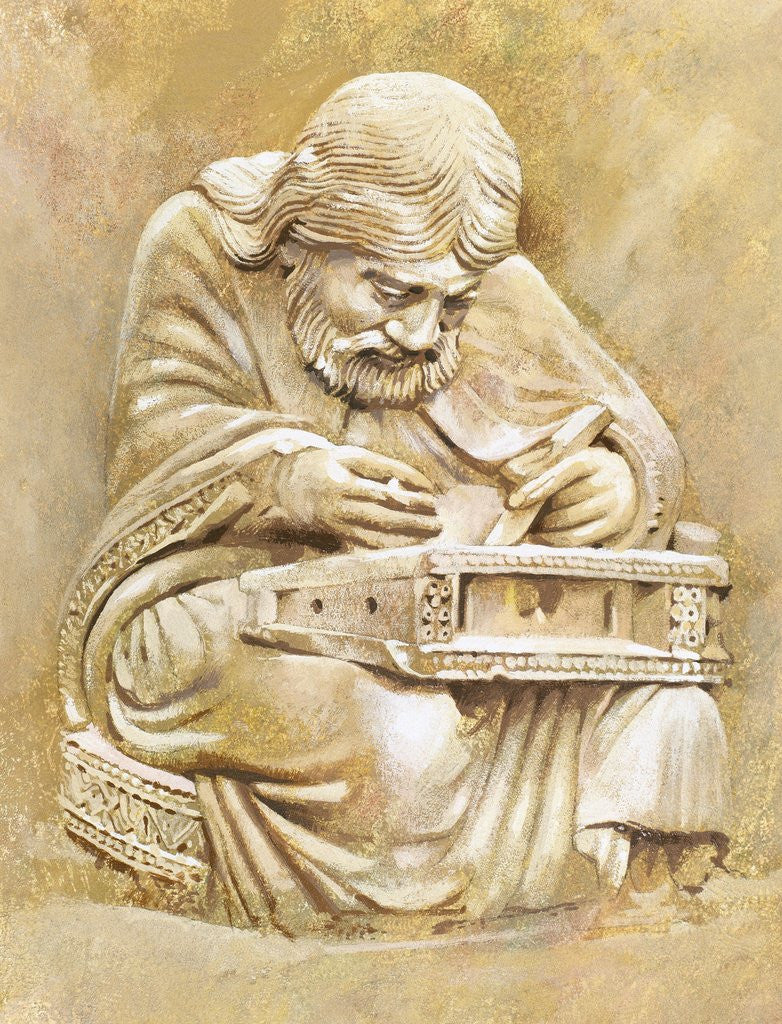 Detail of Pythagoras of Samos. by Anonymous