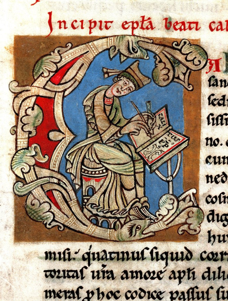 Detail of Illuminated miniature from the Calixtinus Code by Anonymous