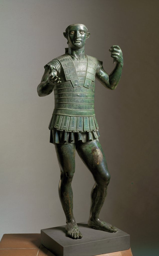 Detail of Mars of Todi by Anonymous