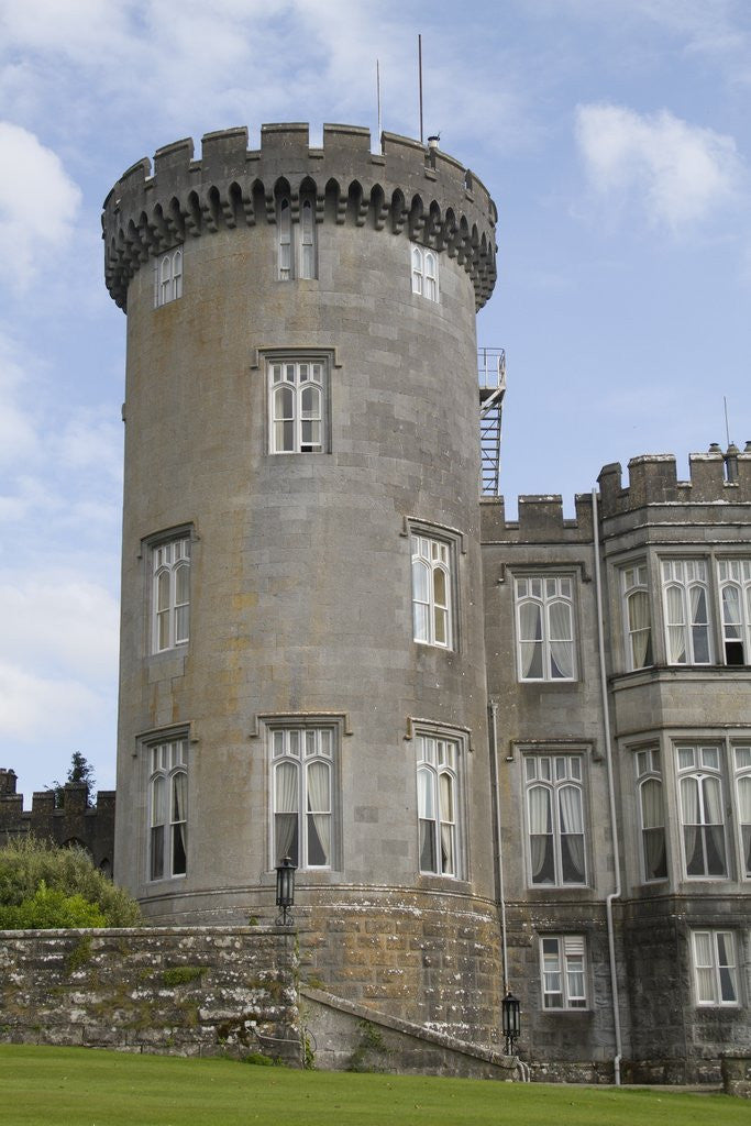 Detail of Dromoland Castle turret by Anonymous