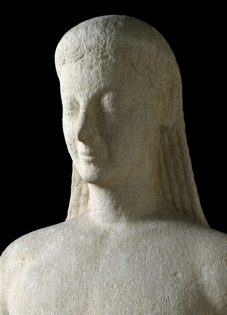 Detail of Detail of Kouros of Melos by Anonymous