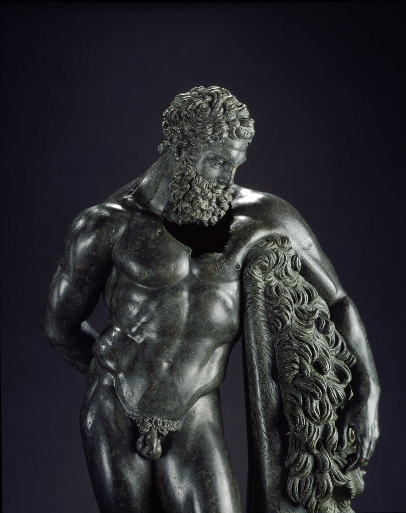 Detail of Detail of Hercules Resting by Lysippos