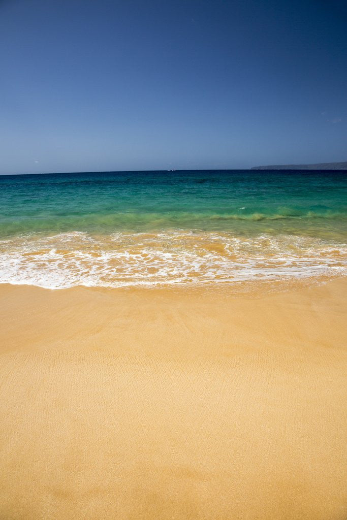 Detail of Surf and Sea along Big Beach on Southern Maui by Anonymous