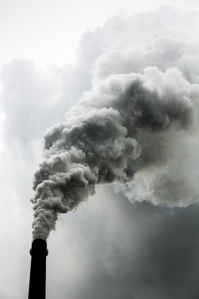 Detail of Coal Fired Power Plant, Chongqing, China by Anonymous