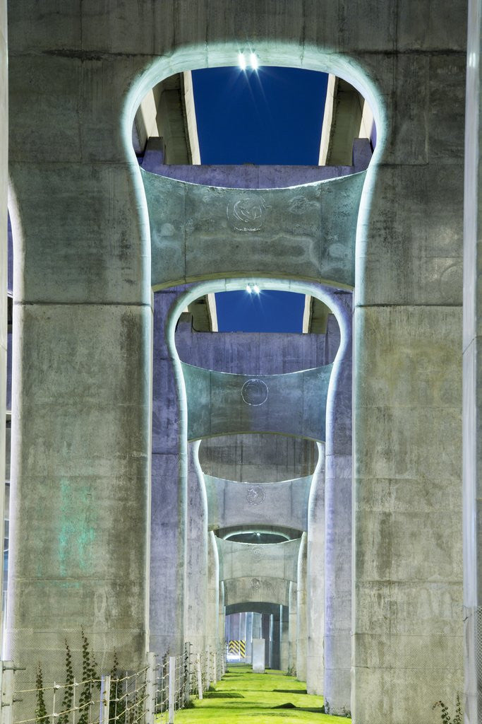 Detail of Highway Overpass, Chengdu, Sichuan Province, China by Anonymous