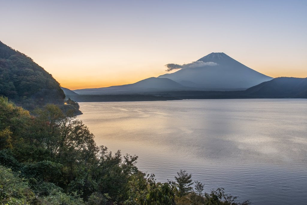 Detail of Mt. Fuji Dawn by Anonymous