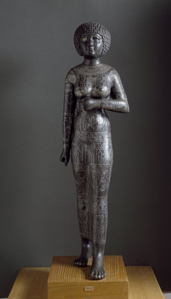 Detail of Statue of the Princess and Priestess Takushit by Anonymous